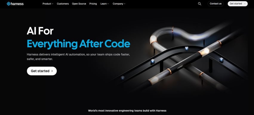 Harness AI capabilities for CICD pipelines and post-code automation.