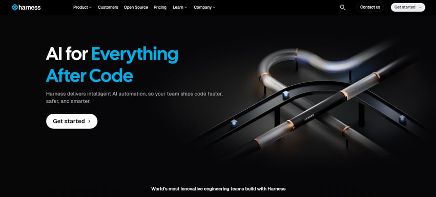 Harness provides AI-powered automation to speed up and simplify code deployment.