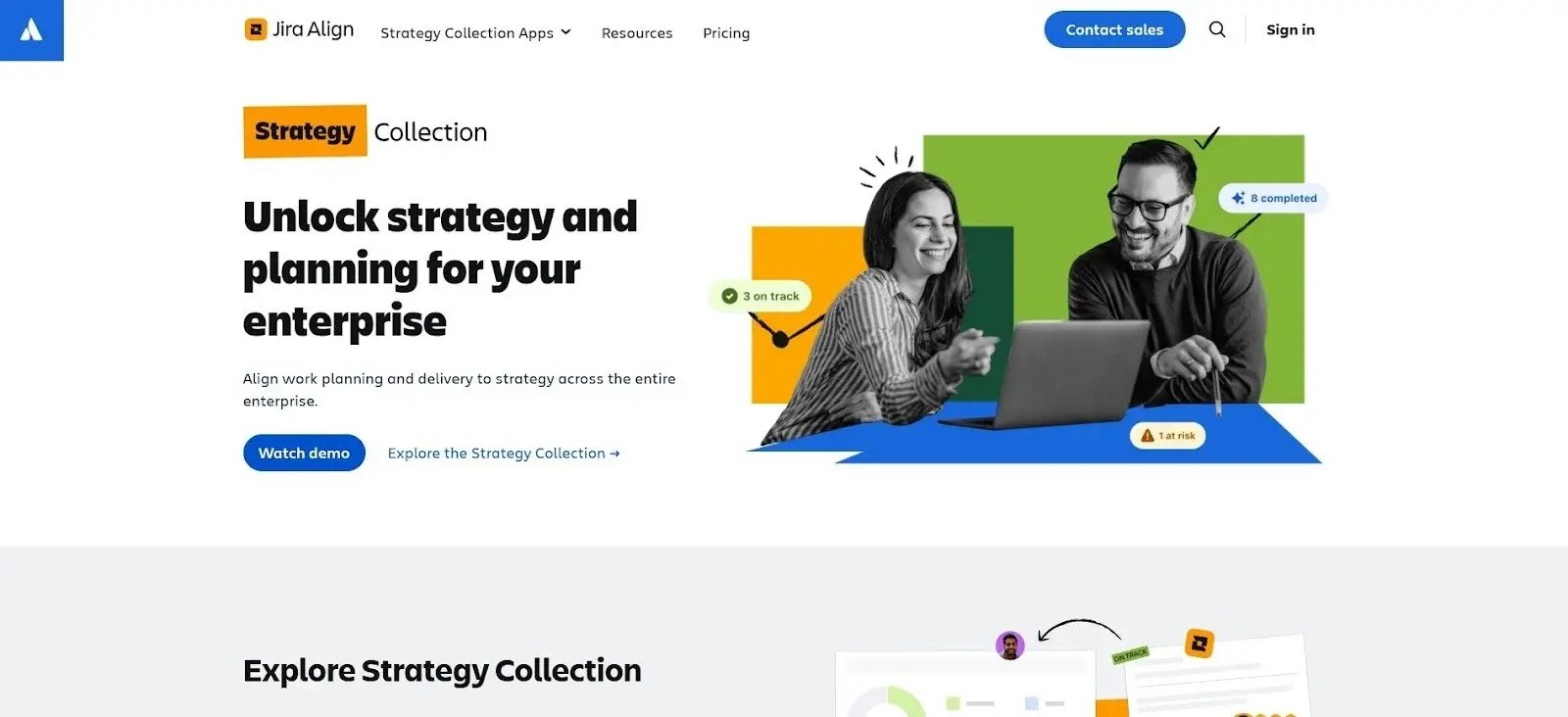 Jira Align is an enterprise planning solution